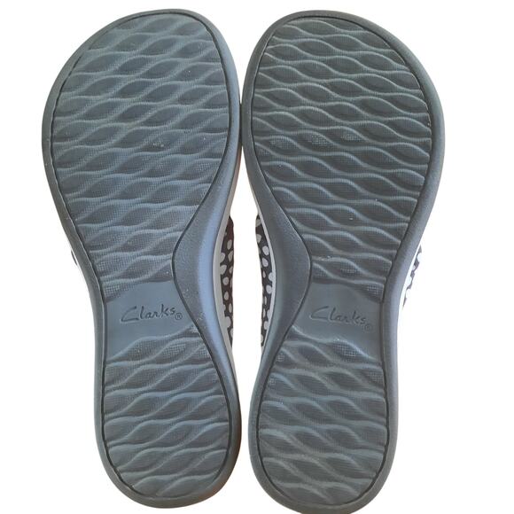 Clarks Cloudstepper Arla Glison Womens Platform Flip Flop Sandals Size 8 - Picture 7 of 9